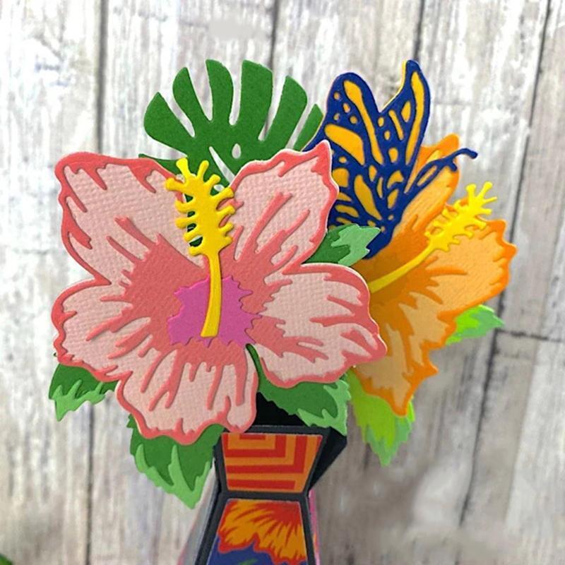Flower Leaf Metal Cutting Dies Handmade Crafts Projects Art Creation Supplies