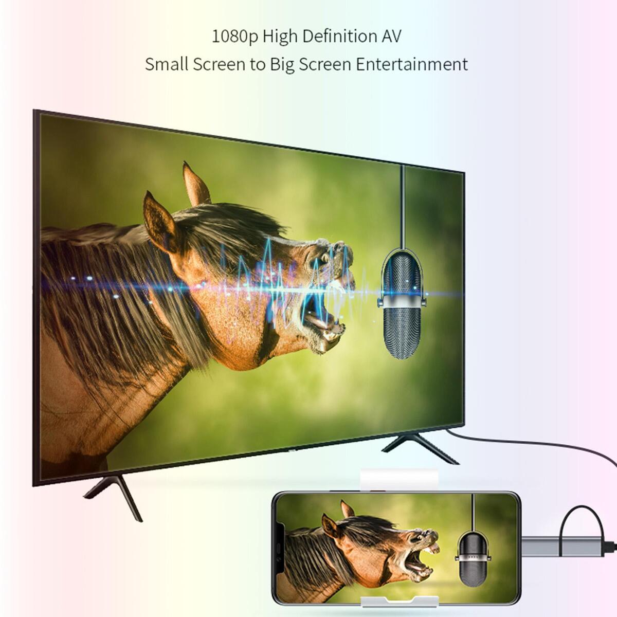 1080P  Adapter Cable for Android Phone Smartphones  to TV Monitor