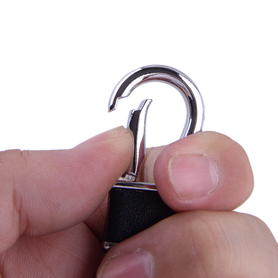 1pcs PU Leather Remote Key Fob Keychain Shell Case Fit For Ford Lincoln MKS MKT