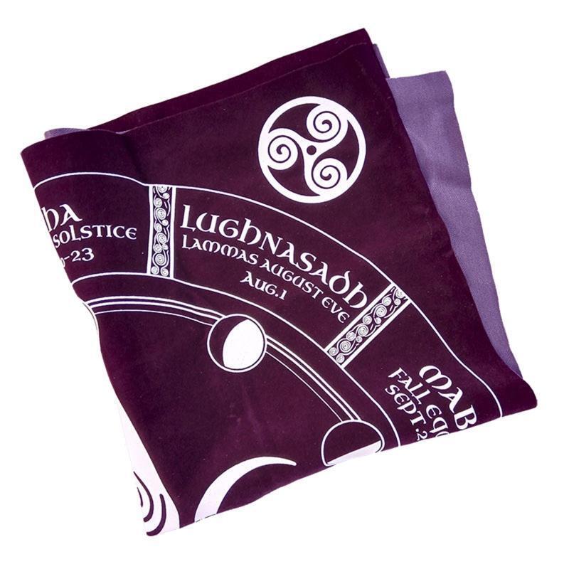 Pagan Altar Cloth Tarot Card Tablecloth Oracle Card Pad Velvet Divination Altar