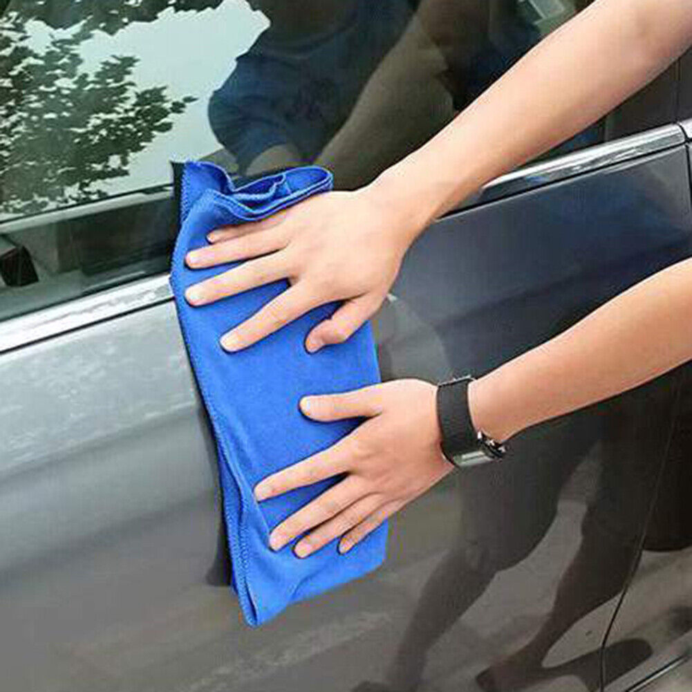 5pcs 25 X 25cm Soft Cloths Cleaning Duster Microfiber Car Towel Detailing
