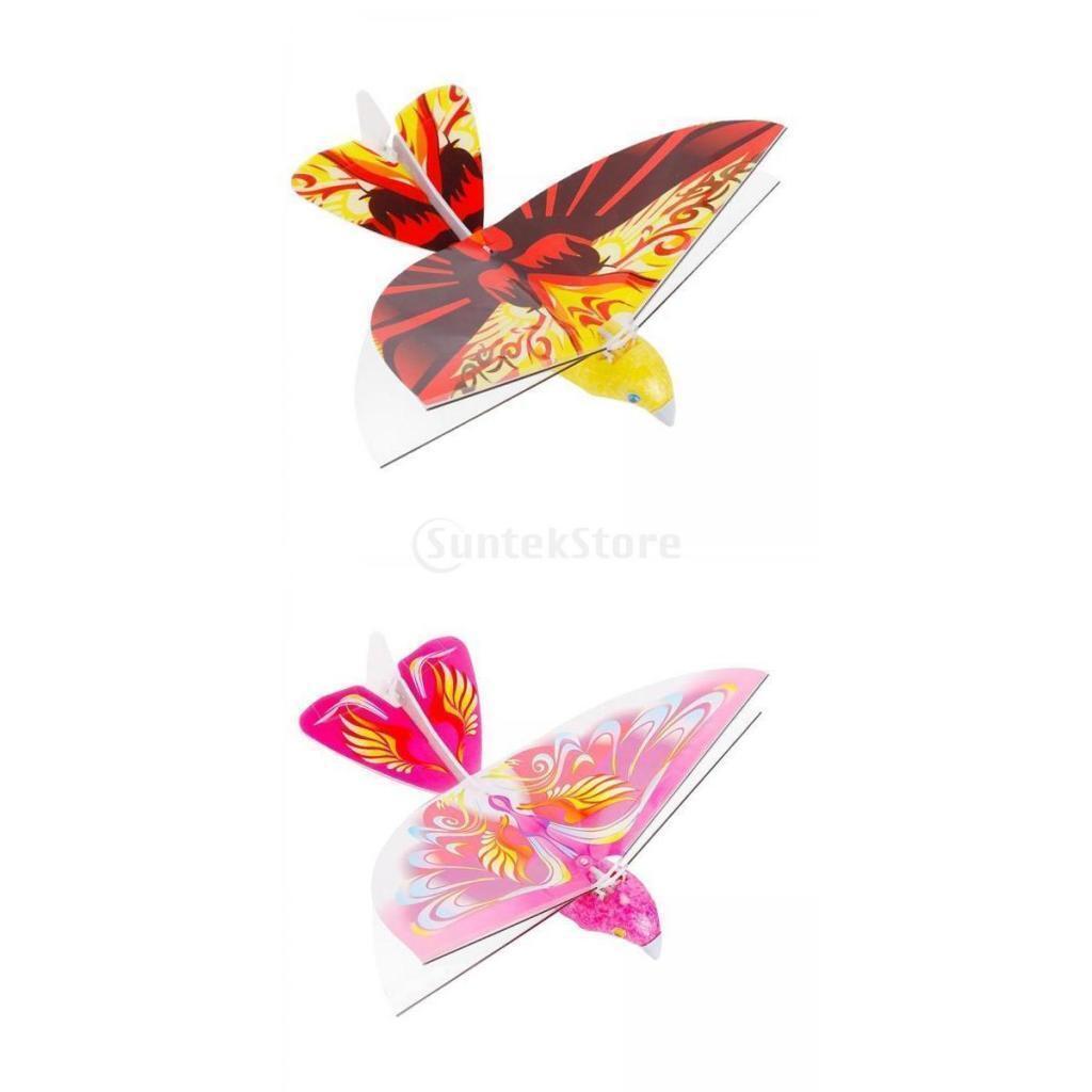 2x Award Winning FLYING E BIRD PIGEON Remote Control w/Flapping Wings