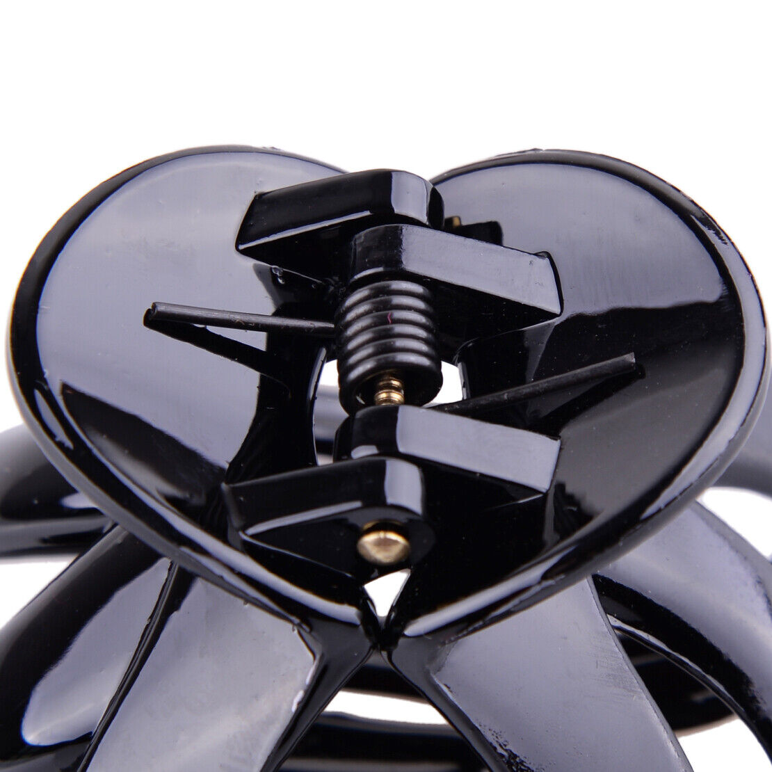 Octopus Hair Claw Clip Plastic Black Brown Set Women Clamp Hairpin Accessory Li