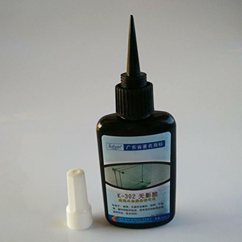 50ml UV Curing Adhesive for Glass Crystal Metal Aluminum High Bonding Strength