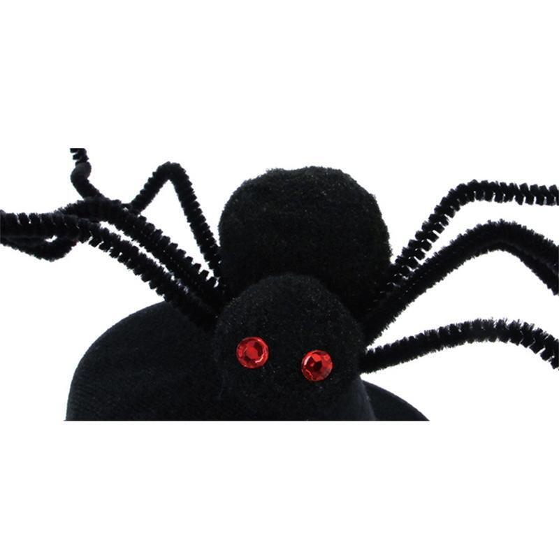 Cute Pet Hat Spider Decor Headpiece Halloween Party Costume Accessories