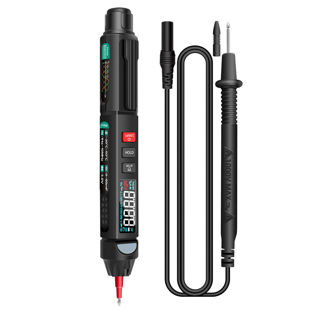 A3008 LCD Digital NCV Multimeter 6000 Counts AC/DC Voltage Diode Tester Pen