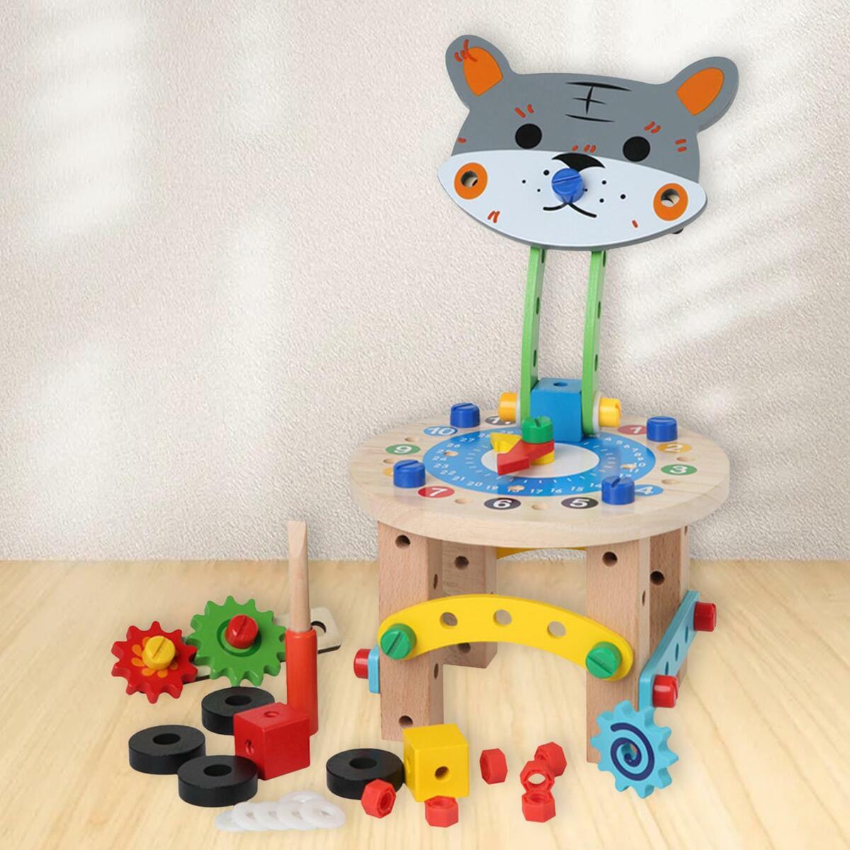 Wooden Montessori   Variety Nut for Toddlers Preschool