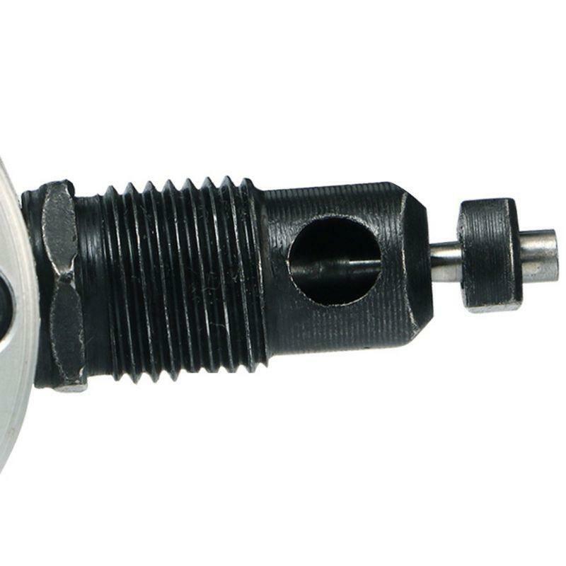 160A Practical Nibble Metal Cutter Double Head Sheet Drill Tool Attachment Open