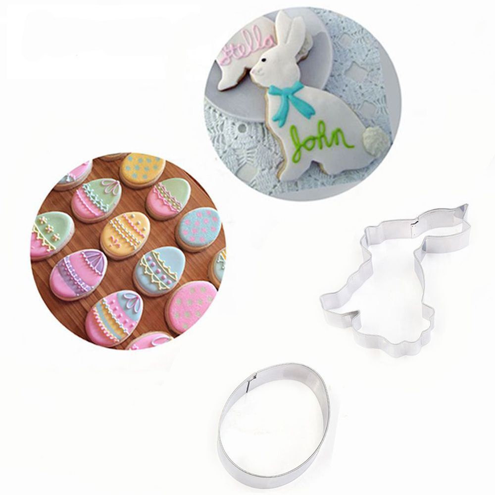 Rabbit Chick Easter Biscuit Mould Cookies Cutter Cake Mold Easter Egg