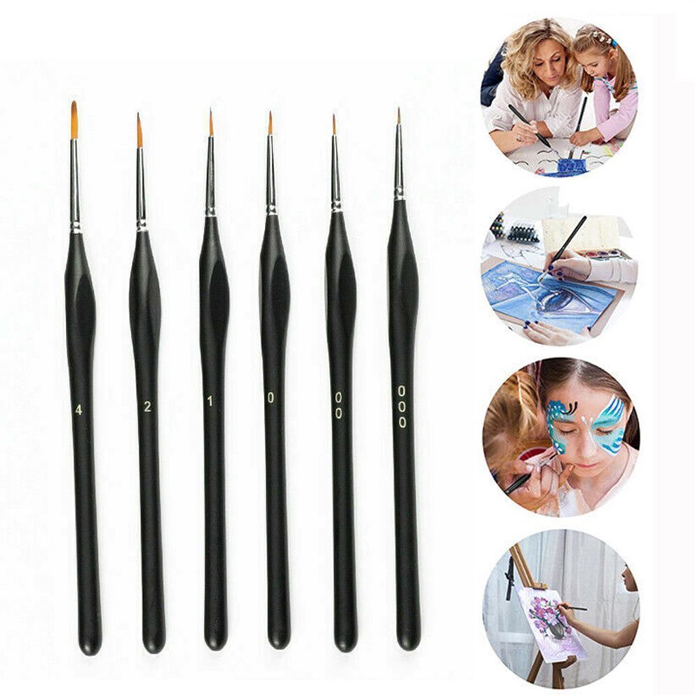 Hair Detail Paint Brushes Set Fine Paint Brush Painting Brush Drawing Supplies