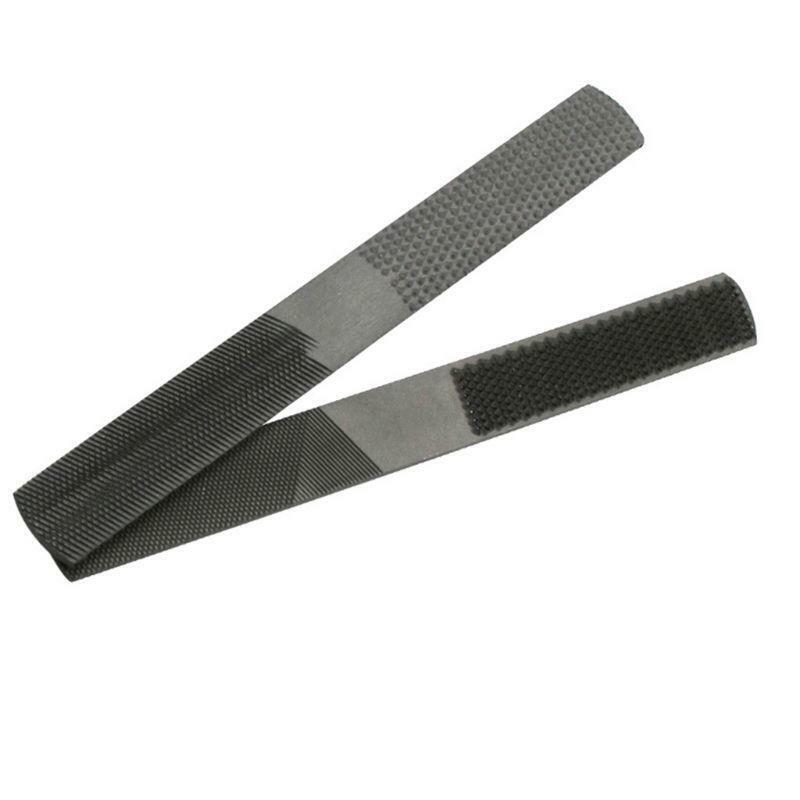 4 in 1 Carbon Steel Rasp File Carpentry Woodworking Wood Carving Hand Mill Tool