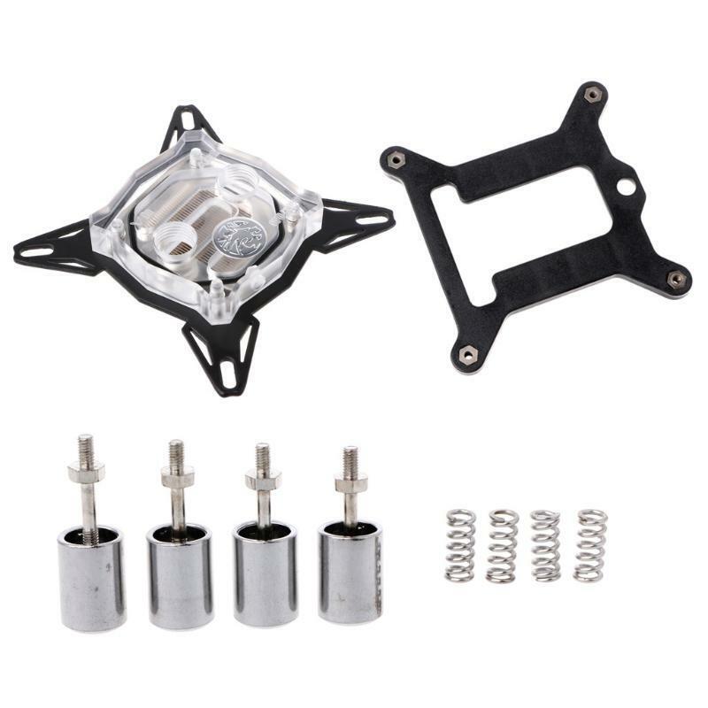 G1/4" Base Inner Channel PC Water Cooling Block For Intel 775/1150/1155/1156 CPU