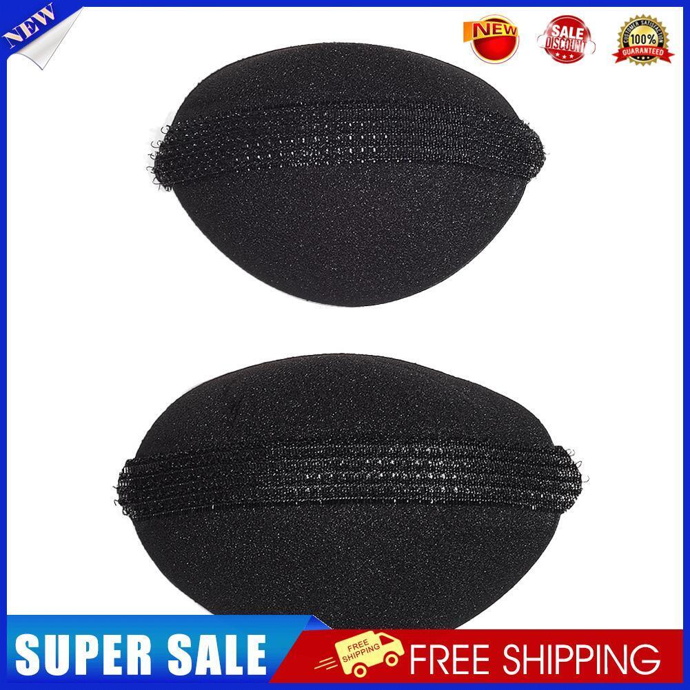 2pcs Sponge Hair Maker Styling Twist Women Bun Hair Base Bump Styling Tools