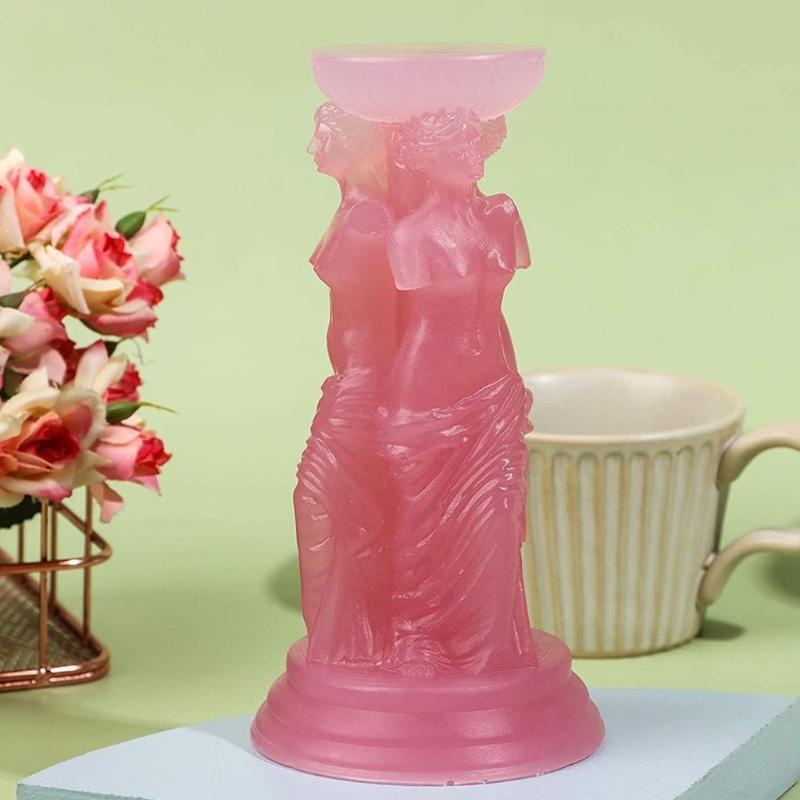 Roman Column Mold Diy Portrait Scented Candle Body Gypsum Mould
