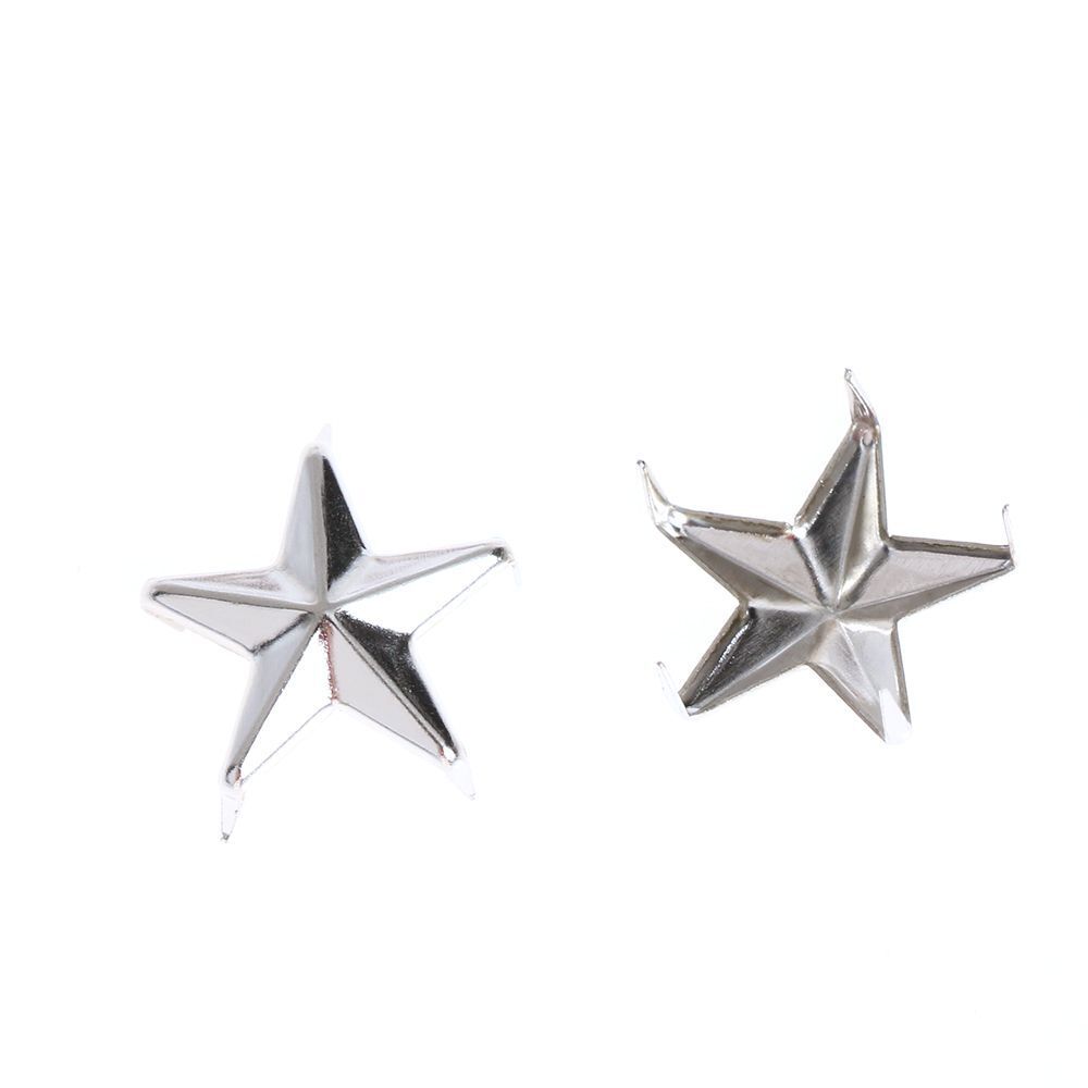 Clothing Accessories Leather Craft Spots Nailhead Star Rivets Studs Spikes