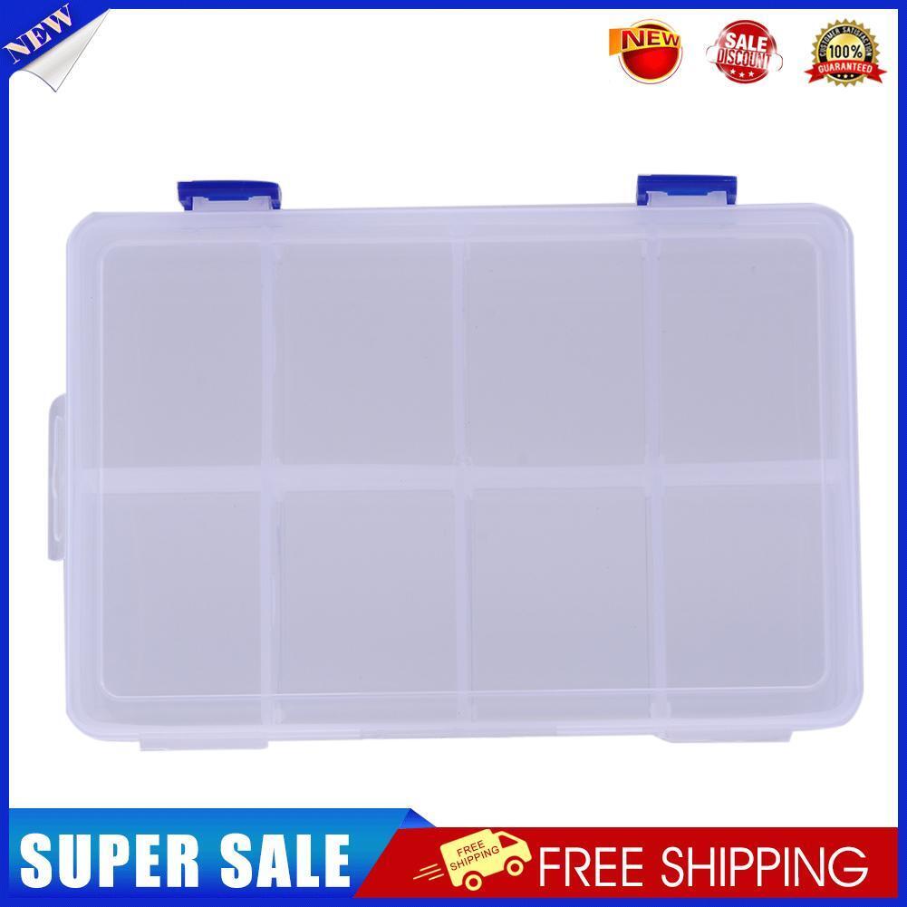 8 Compartment Adjustable Storage Box Jewelry/Tool Container Organizer