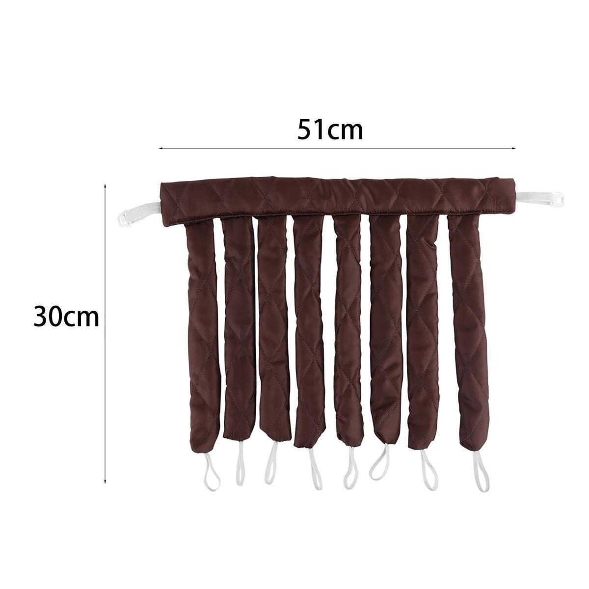 Octopus Curling Rod Hair Rollers Overnight 8 Rods Heatless Hair Curlers Non