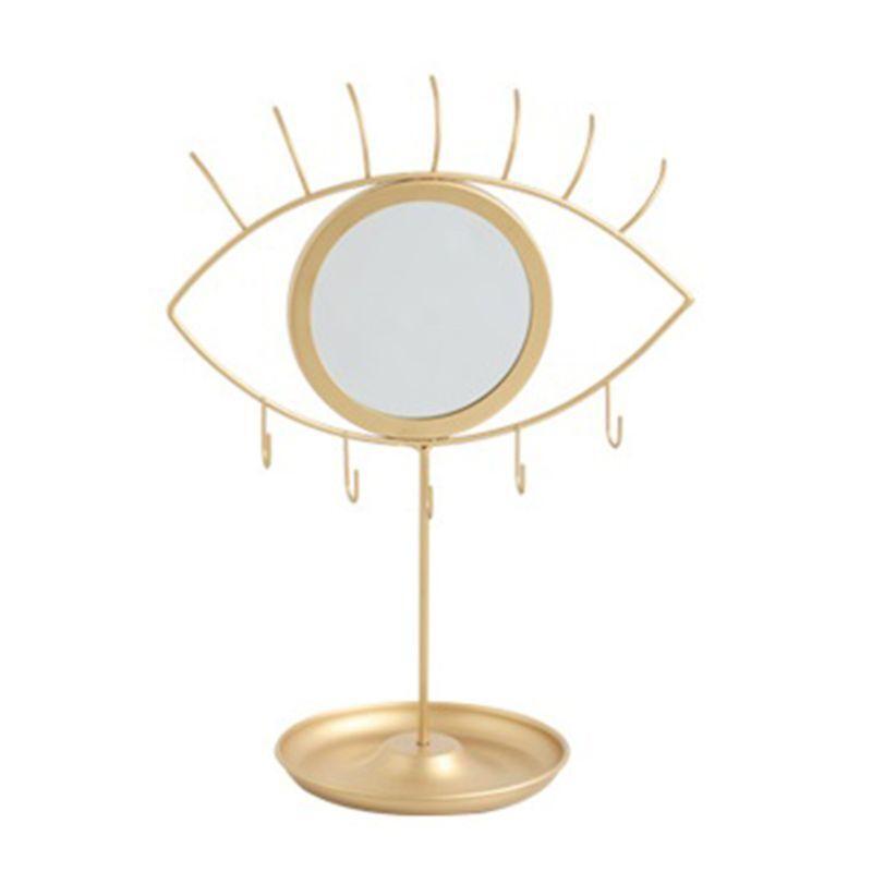 Jewellery Display Stand with Eye Mirror for Chains/Pendants/Rings/Earrings/Watch