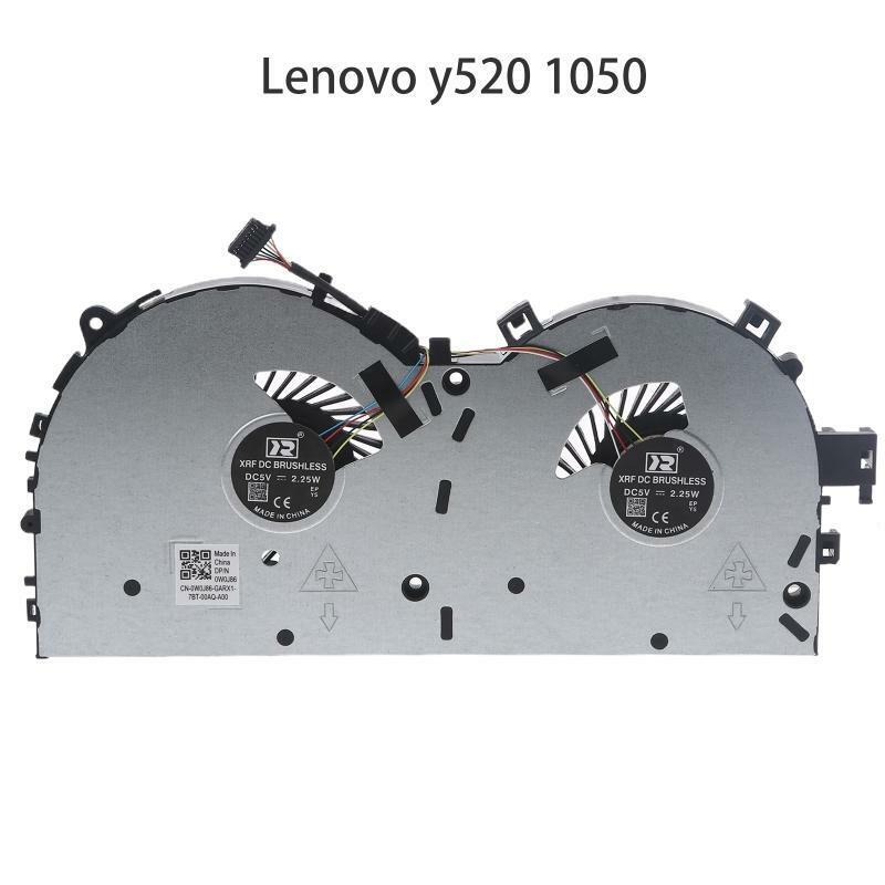 Notebook Cooling Fan for Lenovo Legion Y520-15IKBA 5V 8Pin  8-wires CPU Radiator