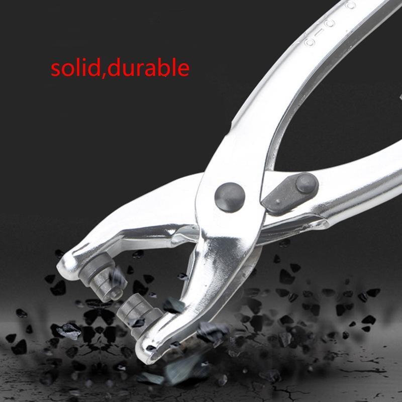 Heavy-Duty Snap Fastener Pliers for Fastening Replacing Metal Snaps Repairing