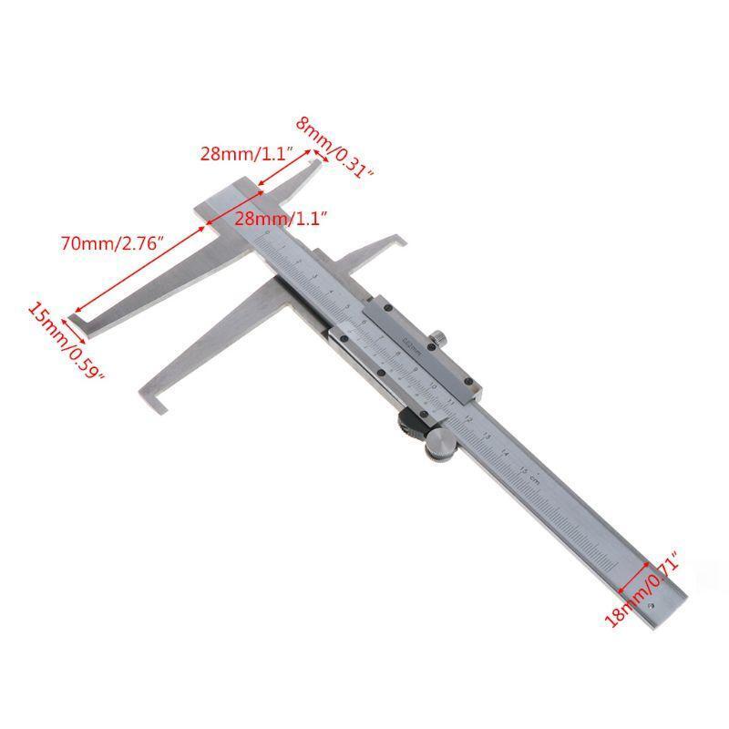 Inside Groove Vernier Caliper 9-150mm/0.02 Stainless Steel Inner Calipers 2 Claw