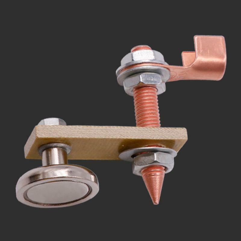 Magnetic Spotter Connector Car Dent Repair Spare Parts Welding Ground Connector