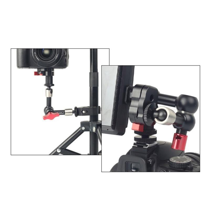 Quick Release Plate Mini Field Monitor for LCD Monitor Magic Arm LED Light