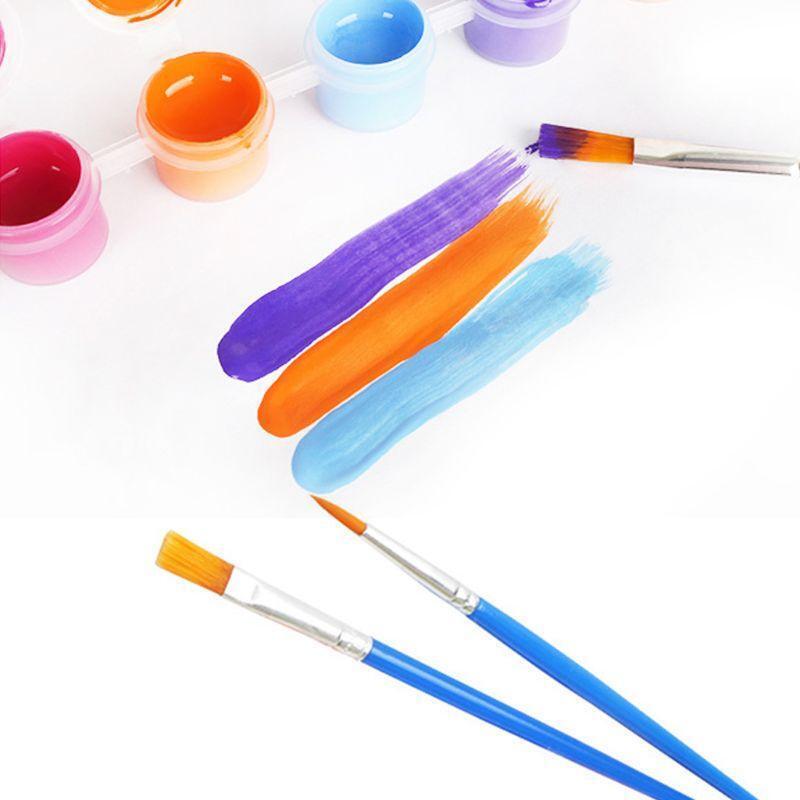 Portable Acrylic Paint Kit 12 Colors Acrylic Paint Eater Party Supplies for Kids