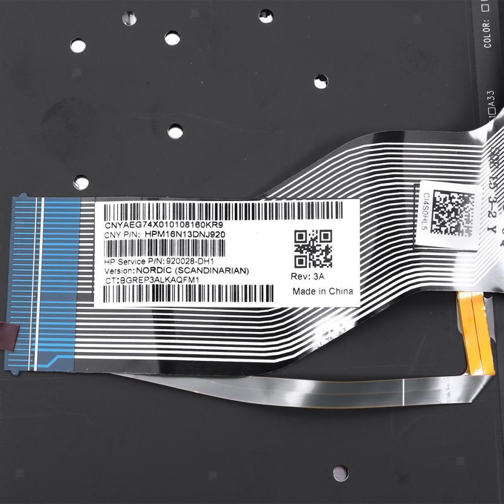 Replacement Keyboard Keyboard Replacement For  Pavilion 15 BS 15Q BD 17G BR