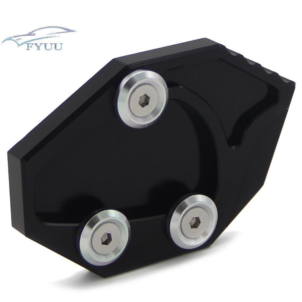 CNC Motorcycle Kickstand Side Stand Foot Plate For Kawasaki Ninja ZX14R ZZR1400