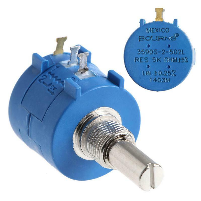 3590S-2-502L 5K Ohm Precision Multiturn Potentiometer Resistor Adjustable New