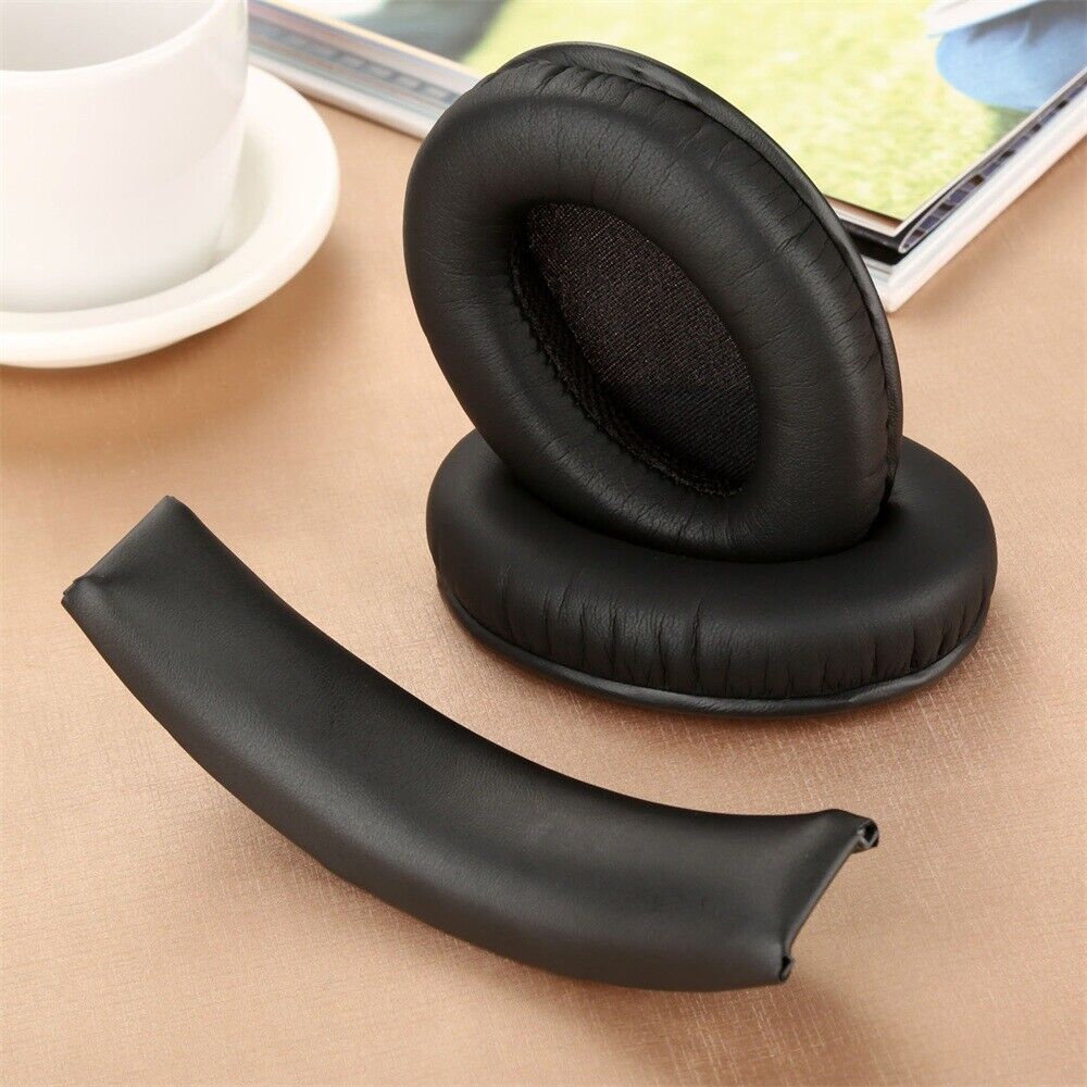 Black Replacement Ear Pads Memory Foam for Beats By Dr.Dre Stuido 1.0 Headphones