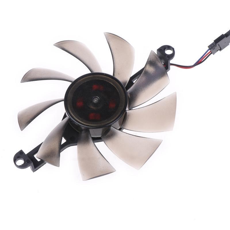 3 Pin 3 Wires Cooler Fan Graphics Card Cooling VGA Fan for Radeon RX 580 RX5500
