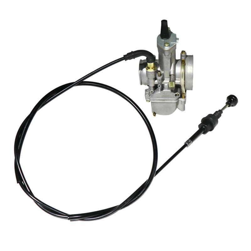 Carburetor Pull Choke Cable Throttle for PE TRX350 Motorcycle Pit Dirt Bike Line