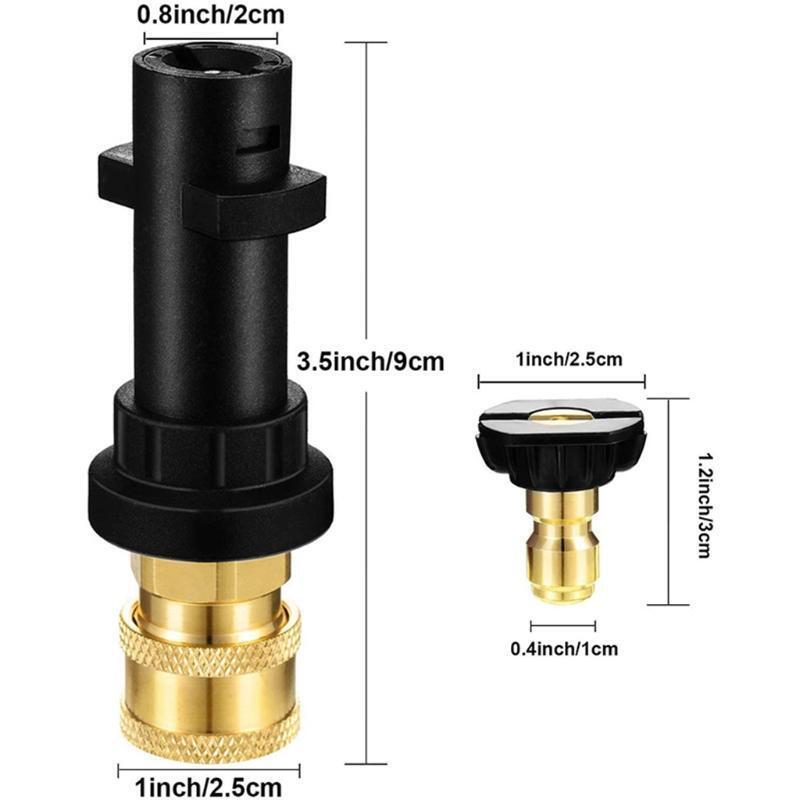 High Pressure Washer Gun Quick Connector for Karcher K2 K3 K4 K5 K6 K7 Adapters