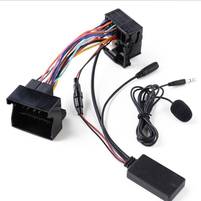 For-Audi A4 B7 A8 R8 A3 Bluetooth-compatible Wireless Radio Stereo Audio Adapter