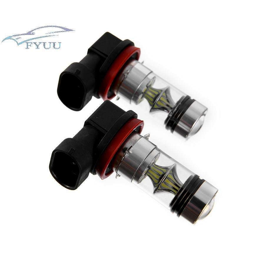 2x LED Fog Light Bulbs H11/H8 High Power White Driving Light Bulb SMD LED Bulbs