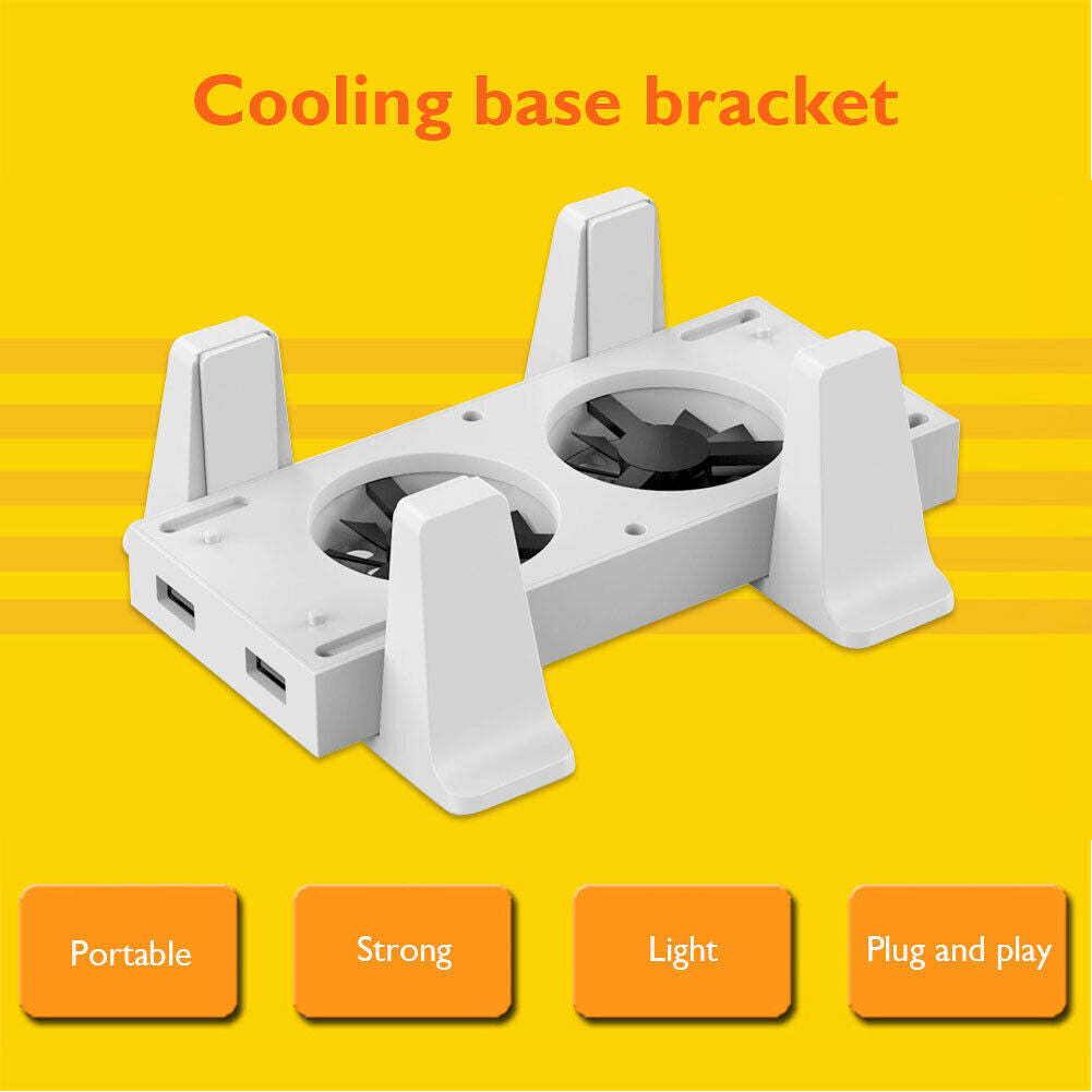 TYX-0658 with 2 Cooling Fans Stand Game Console Holder for Xbox Series S