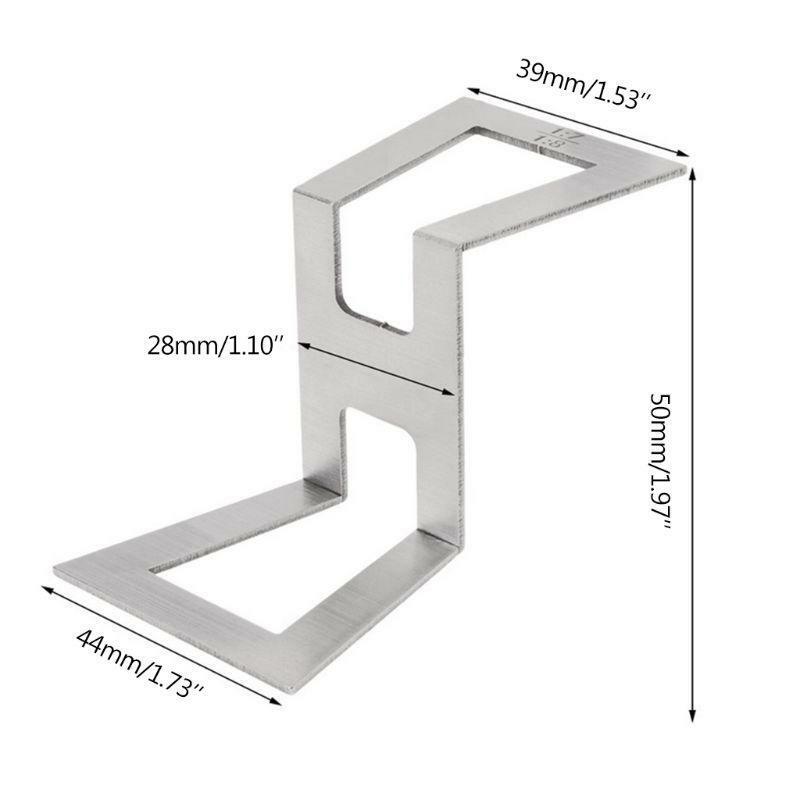 Dovetail Marker Template Stainless Steel Dovetail Gauge Size 1:5-1:6 and 1:7-1:8