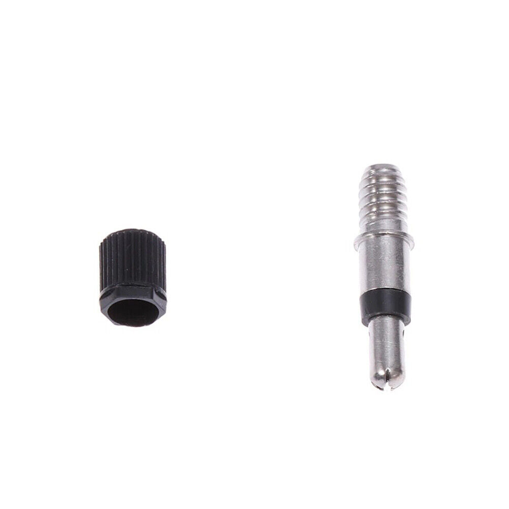 8pcs EP2 German Valve Cores with Caps for Bike Inner Tube Replacement Parts