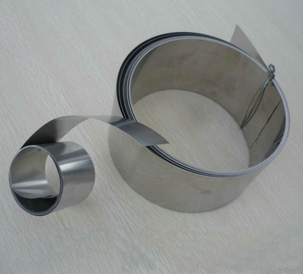 2pcs 304 Stainles Steel Fine Plate Sheet Foil 0.2mm x 100mm x 100mm
