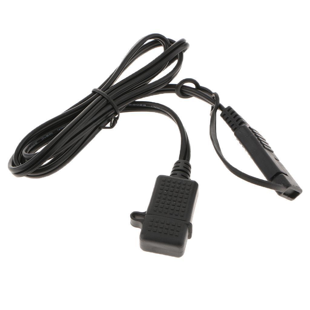 12-24V SAE Plug to USB Female Harness Extension Connector Cable