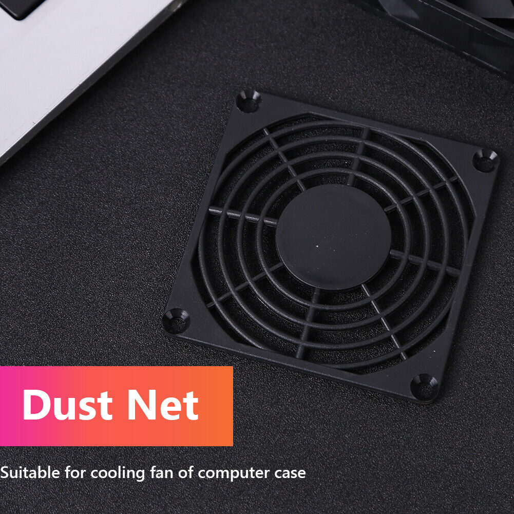 5pcs 120mm PC Computer Case Fan Dust Filter Screen Plastic Dustproof Grills