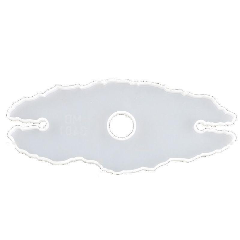 Large Wine Glass Holder Silicone Molds Irregular Coaster Epoxy Casting Molds