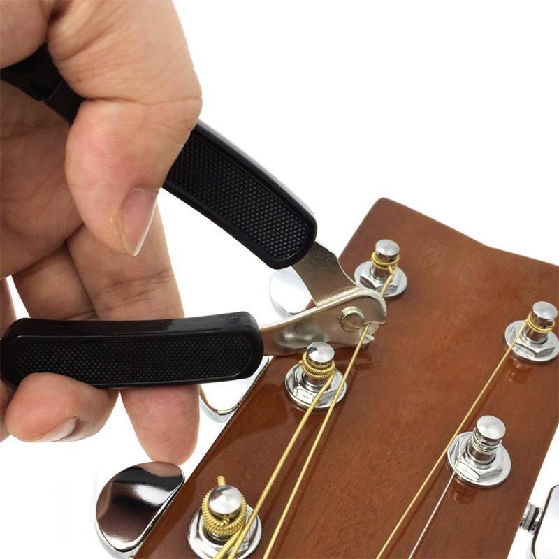 3 in 1 Guitar String Winder String Cutter Bridge Pin Puller Repair Tool