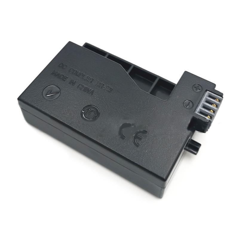 DR-E8 Dummy Battery DC Power Bank USB Adapter Cable Replacement for LP-E8 550D