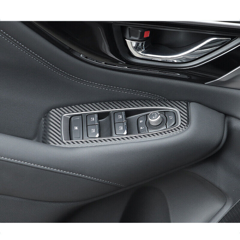 4x Window Lift Switch Panel Cover Trim Fit For Subaru Outback 2020 2021 2022 New