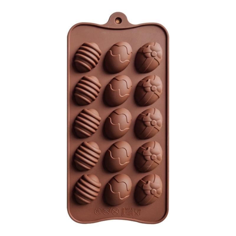 Baking Mold Easter Theme Cake Chocolate Supplies Egg Silicone Molds Flexible