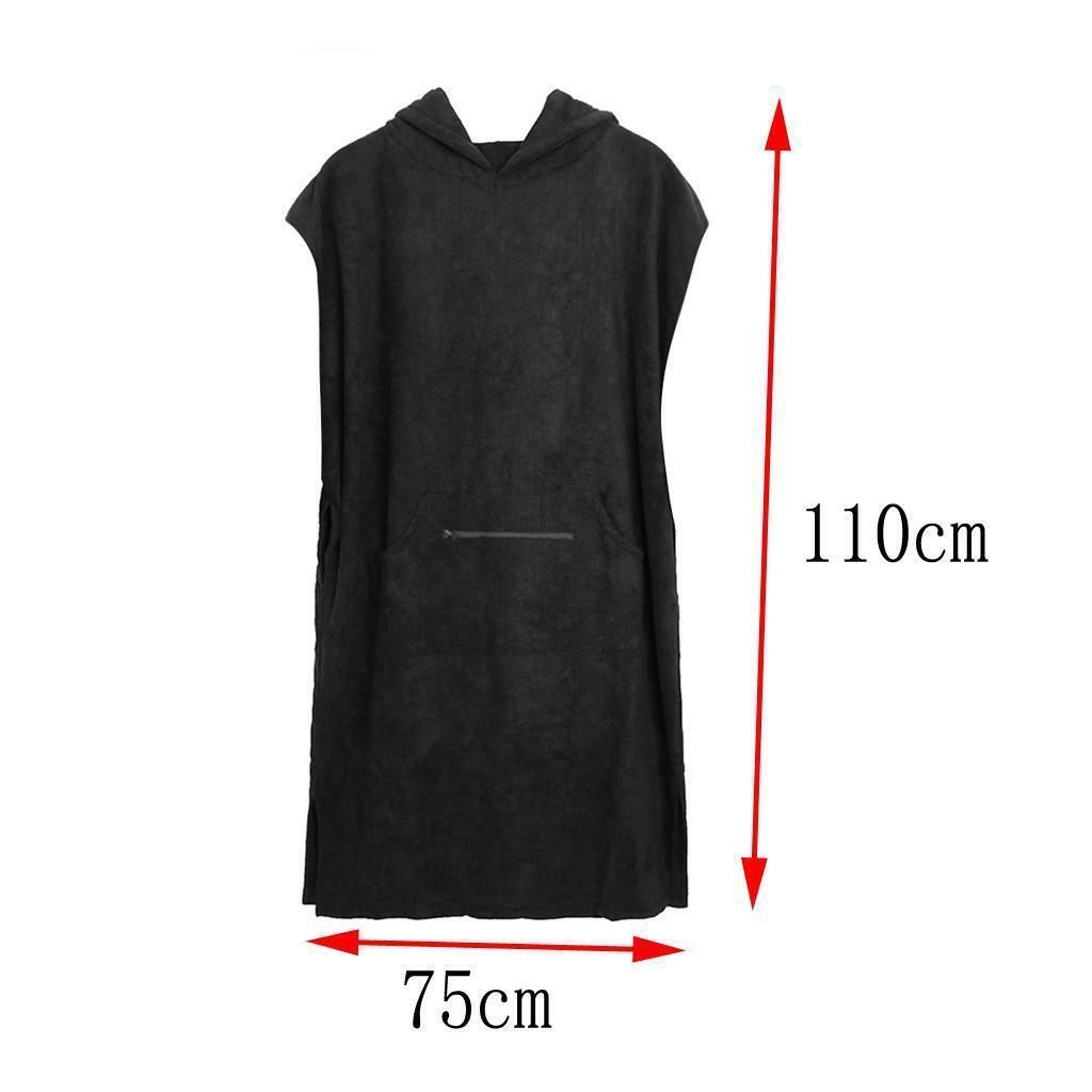 Cepat-Pengeringan  Surf Poncho Tuala Melayari  Wetsuit