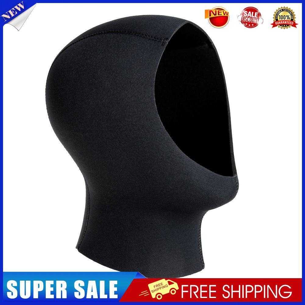 Winter Swim Warm Protect Hair Ear Scuba Diving Cap Shoulder Snorkeling Hat